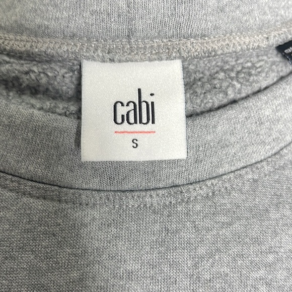 CAbi Flashdance Jersey Dress in light gray Size Small - Picture 10 of 11